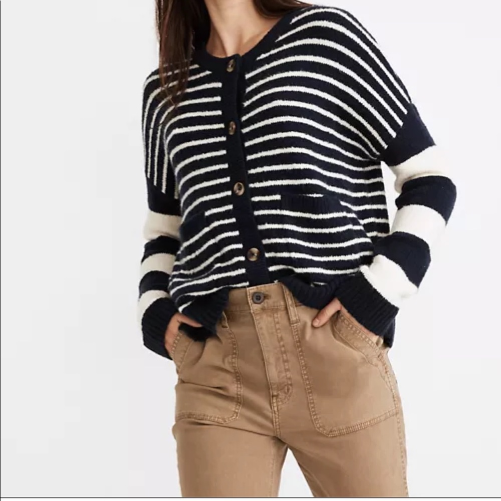 Madewell striped sweater